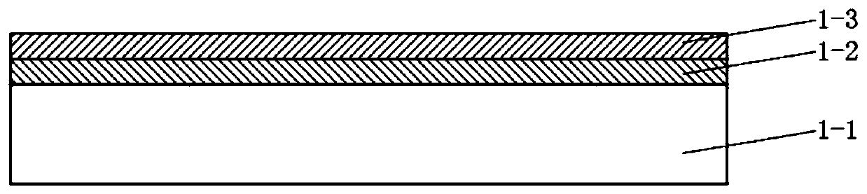 Method for measuring surface temperature field based on CdTe film