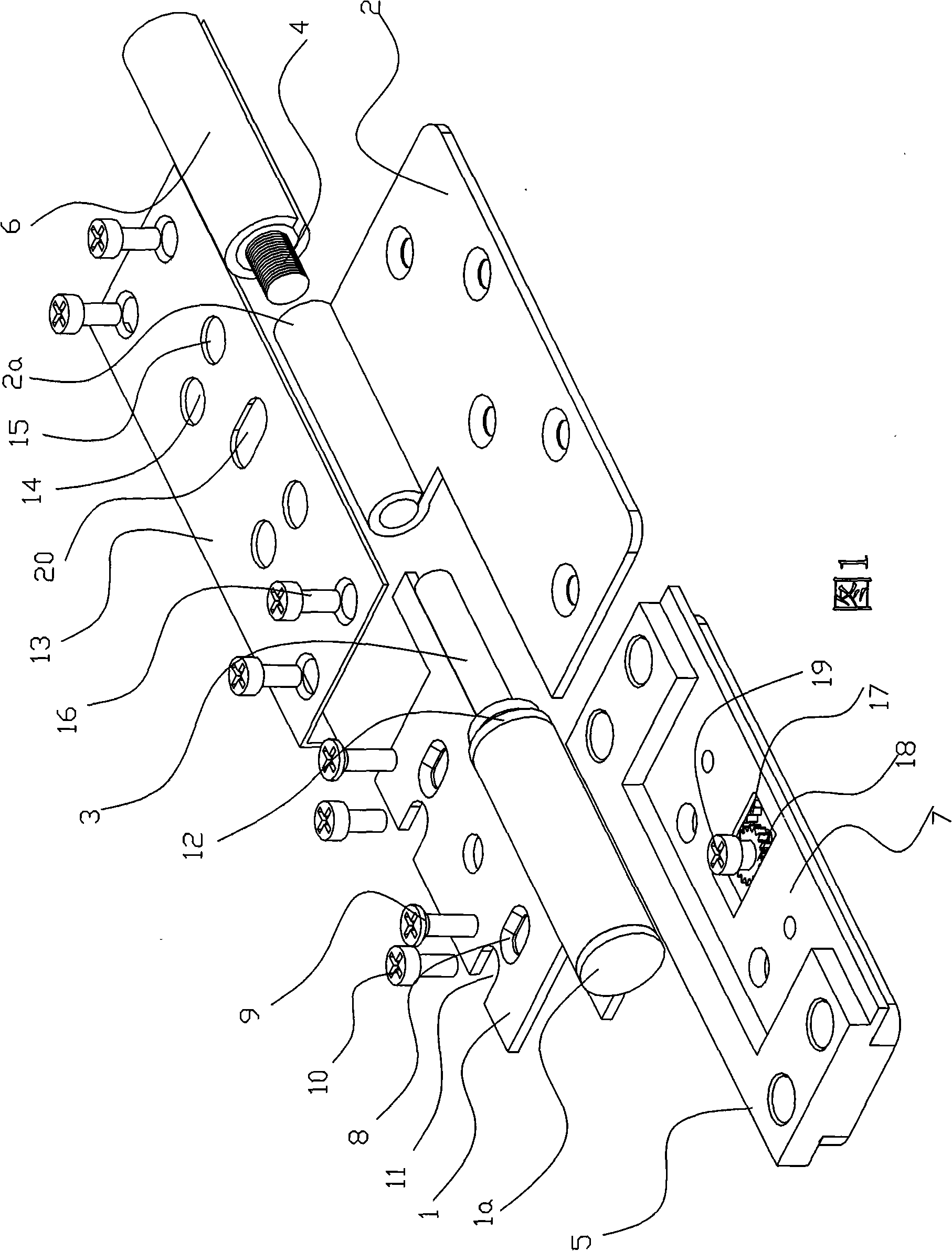 Multidimensional regulation hinge