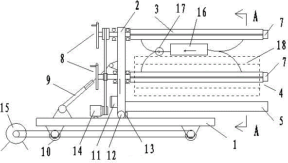 A glass lubricant coating device for high-temperature blanks in hot extrusion process