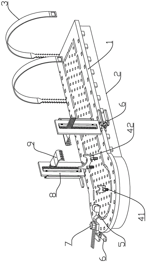 Fixation system for hand trauma operation