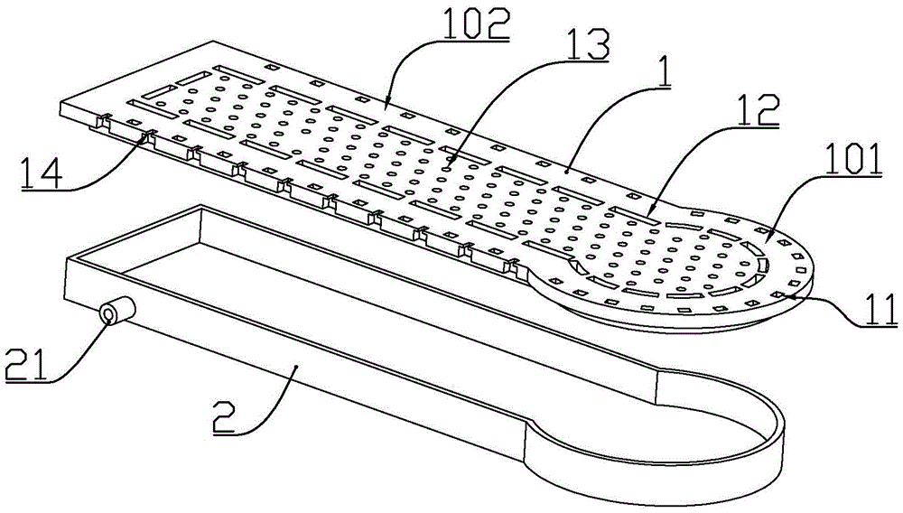 Fixation system for hand trauma operation