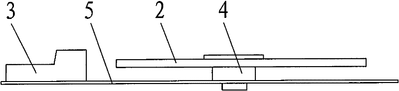 Line-breakage sensor of knitting machine