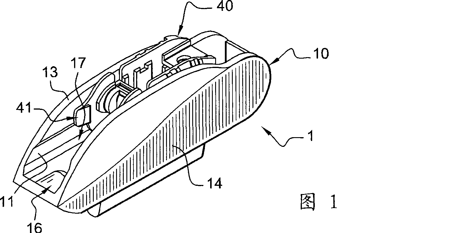 Device for attaching a windshield wiper blade on an arm