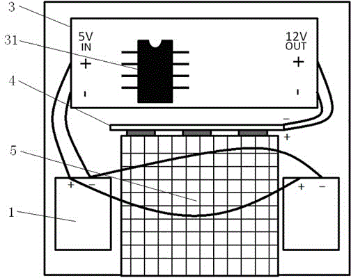 Gas detection device and gas detection method based on smartphone and dyeing sensing array