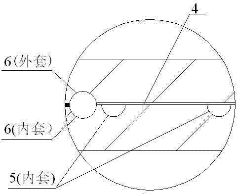 Pressure-bearing connecting sleeve