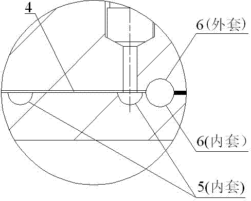 Pressure-bearing connecting sleeve