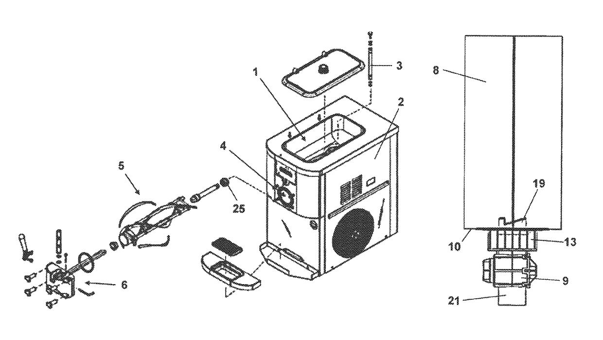 Apparatus for producing soft ice cream