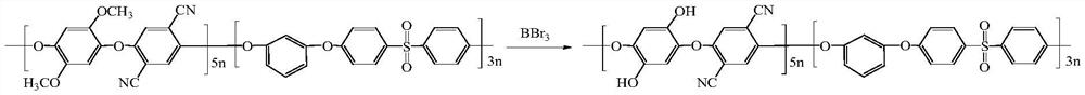 Preparation Method of Monolithic Polyarylether Nitrile Bipolar Membrane Containing Corrole Hydrodissociation Catalytic Group