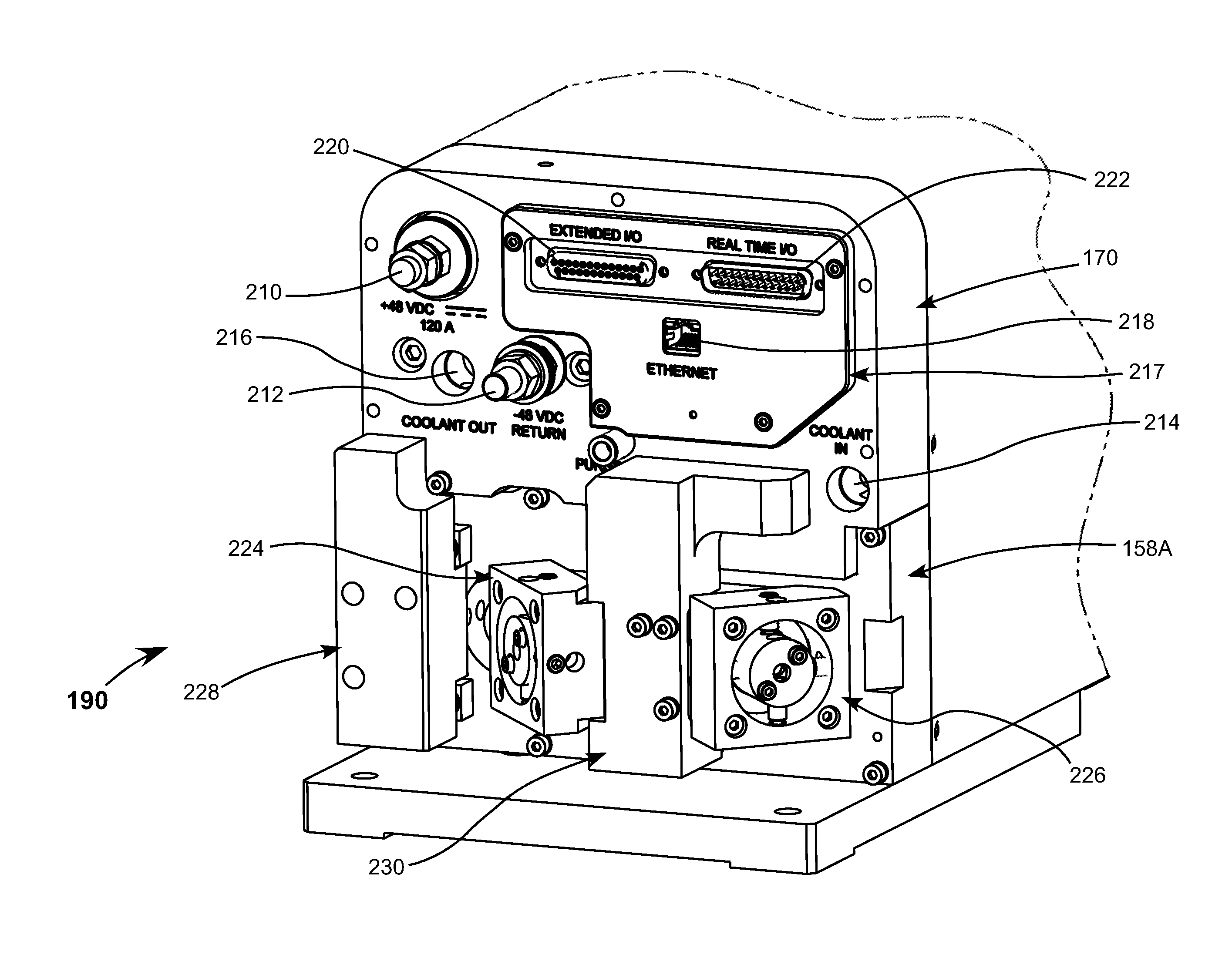 Compact co2 slab-laser