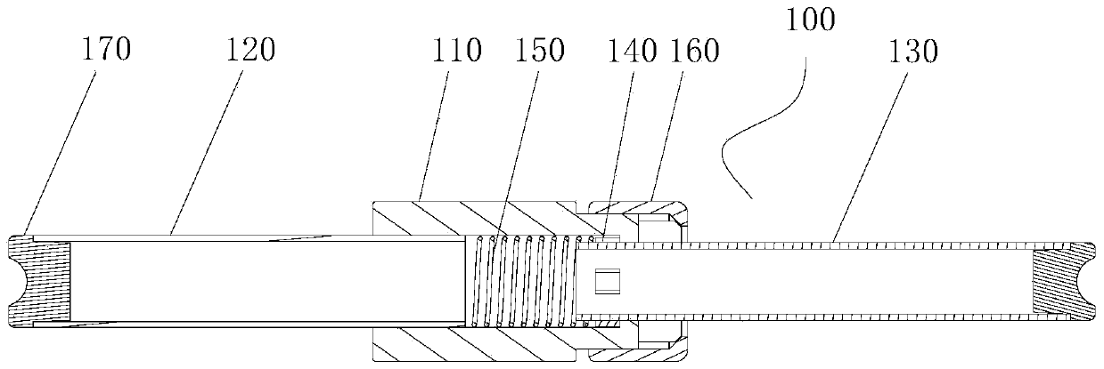 Automotive mobile terminal clamping device