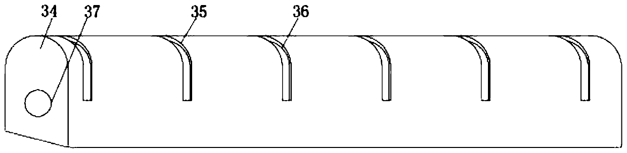 Anti-corona treatment device for winding coil of high-voltage winding 6kV voltage-level motor