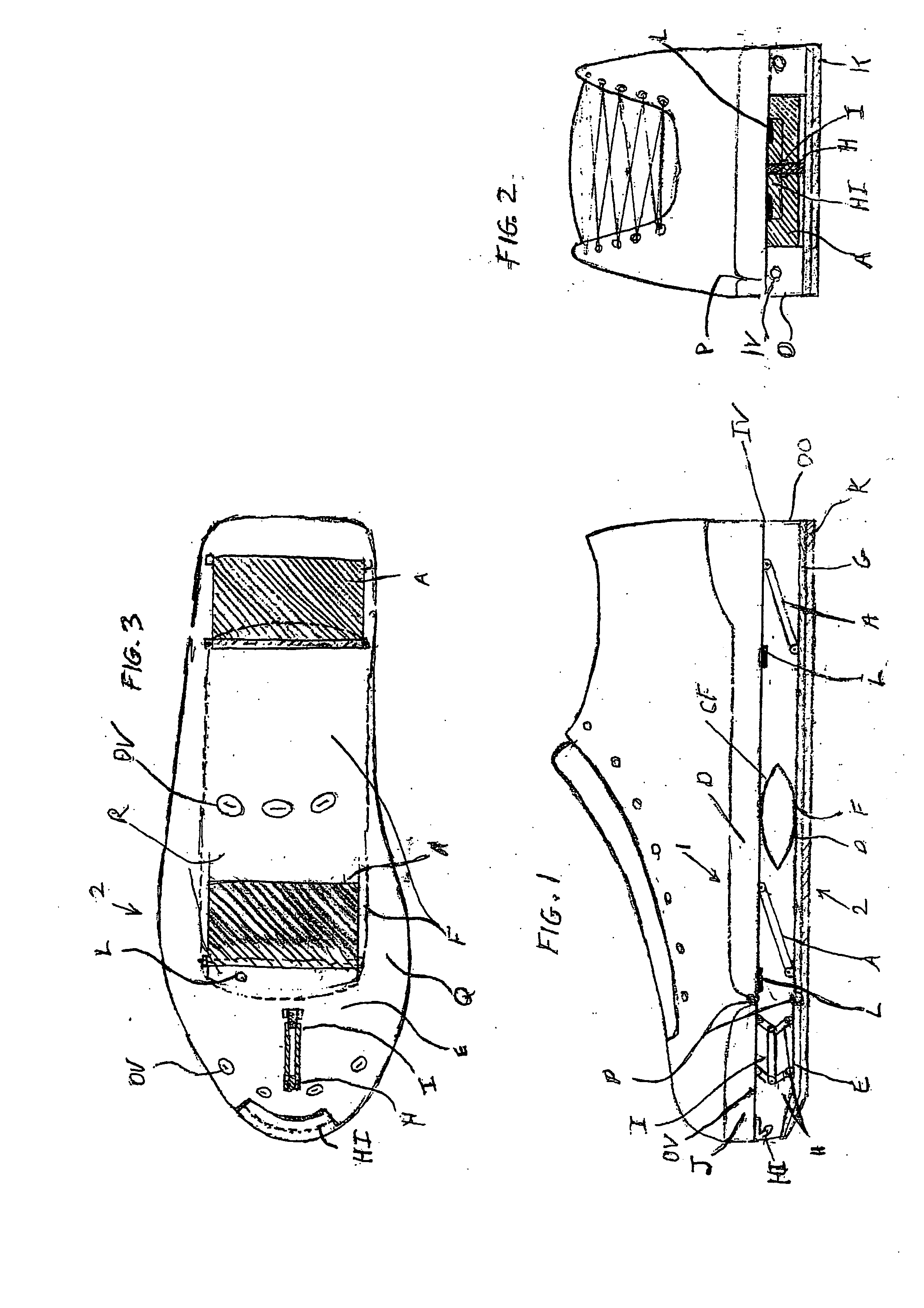 Shoe suspension system