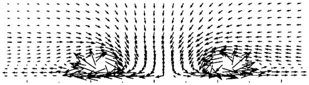 A structure for generating a distributed suction vortex