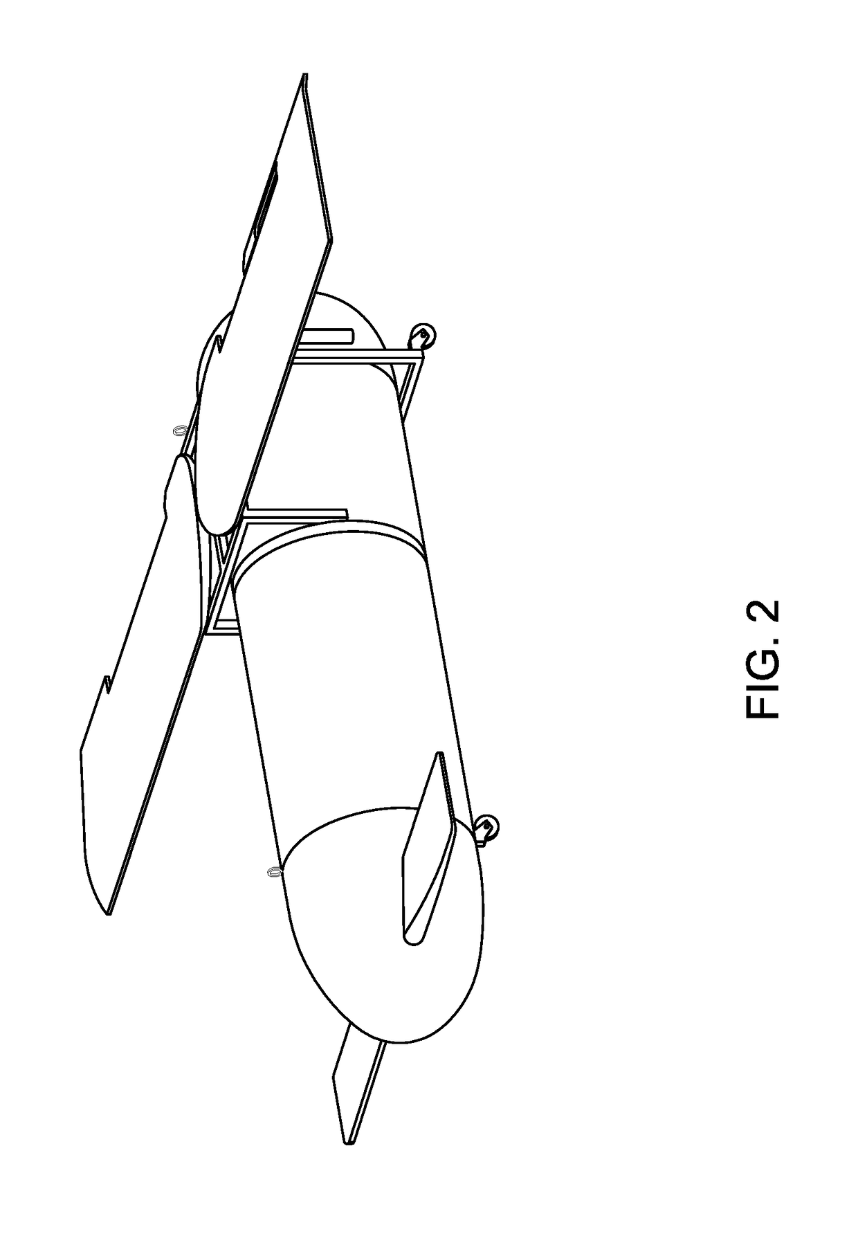 Unmanned supply delivery aircraft