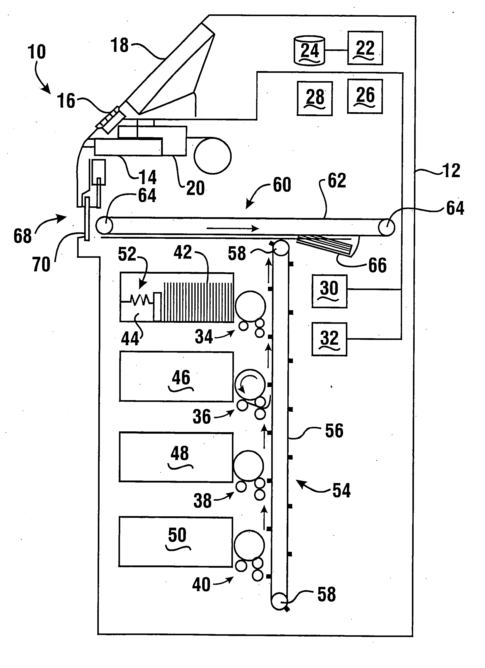 ATM currency cassette arrangement