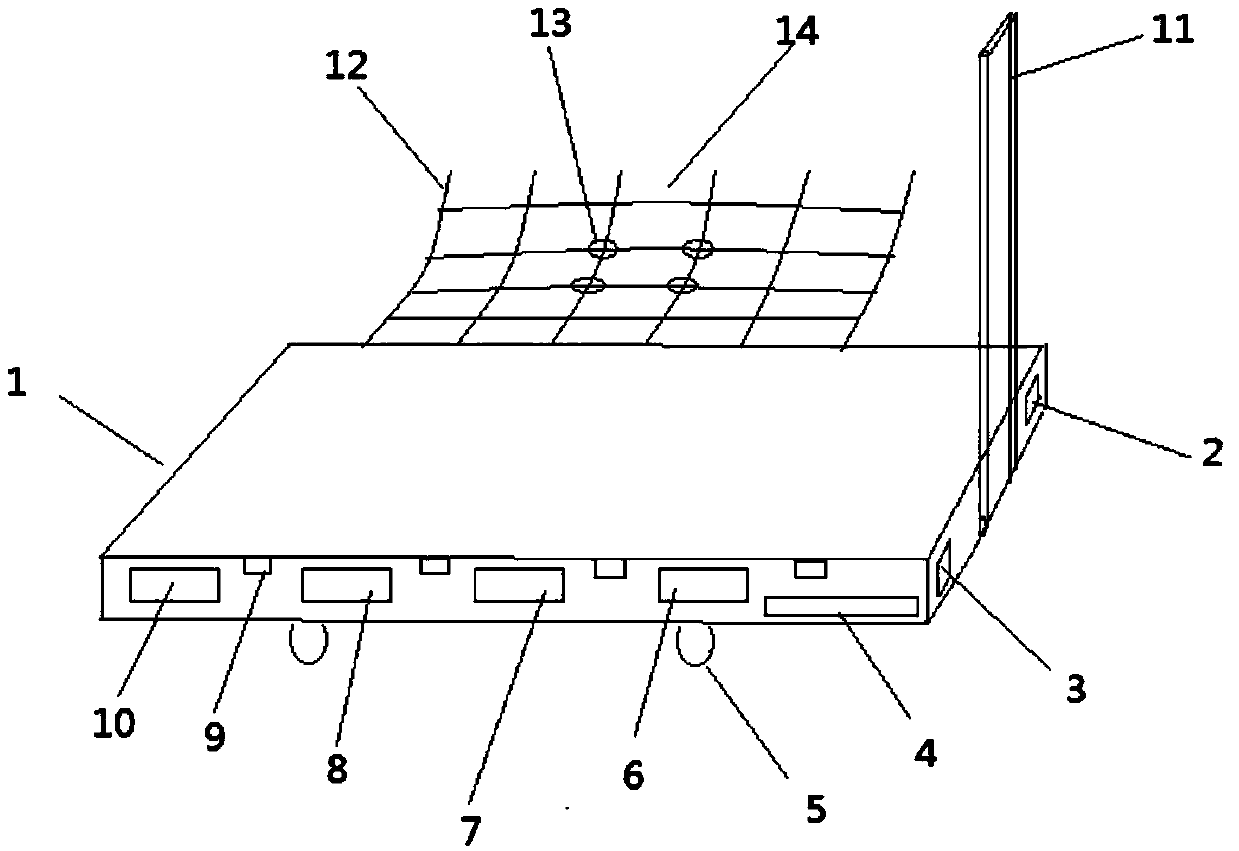 Intelligent logistics tray