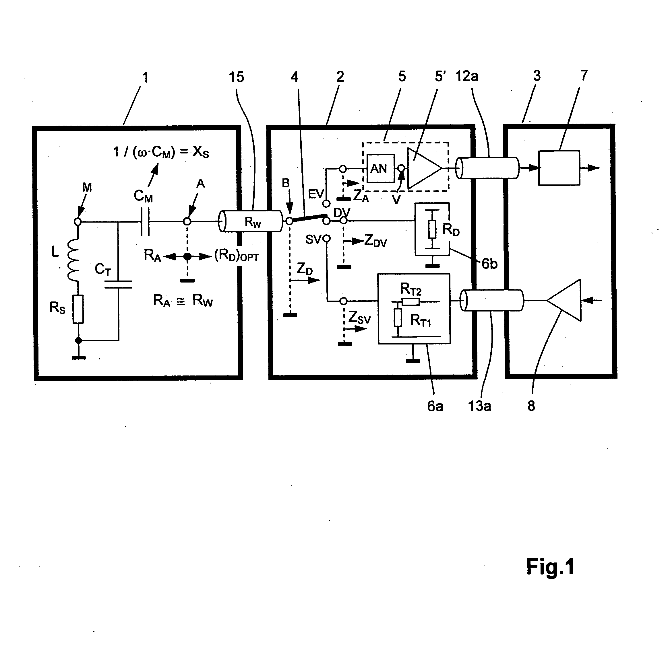 Passively damped magnetic resonance (MR) detection configuration