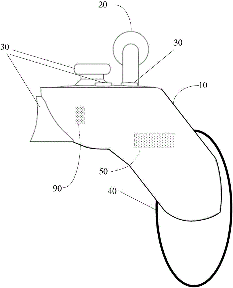 Interaction handle used in interaction control of virtual reality and augmented reality