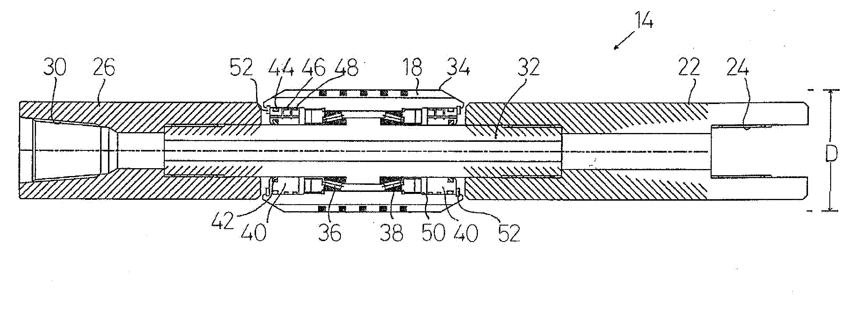 Steerable drill bit arrangement