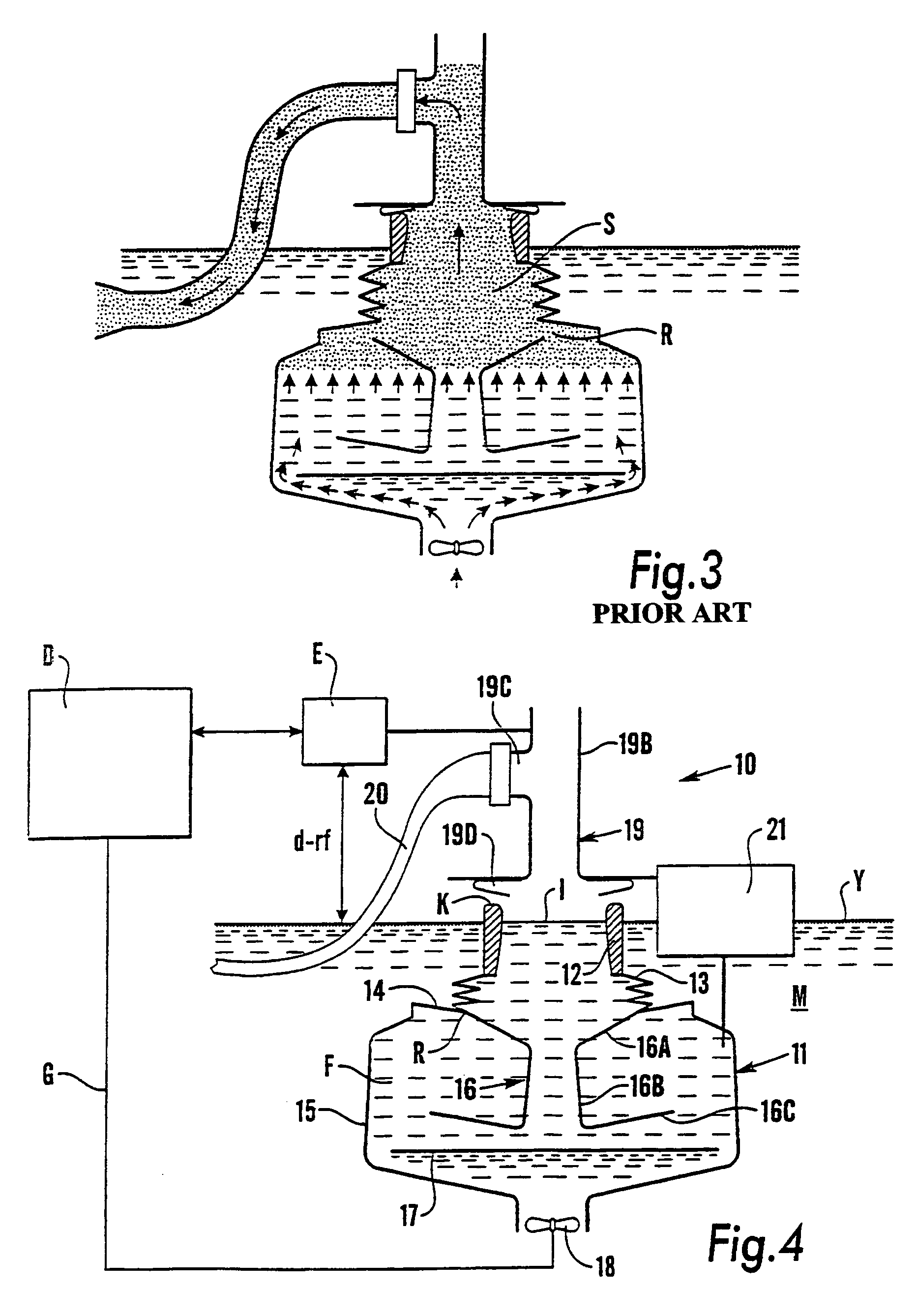 Method and apparatus for collecting pollutants in a body of water