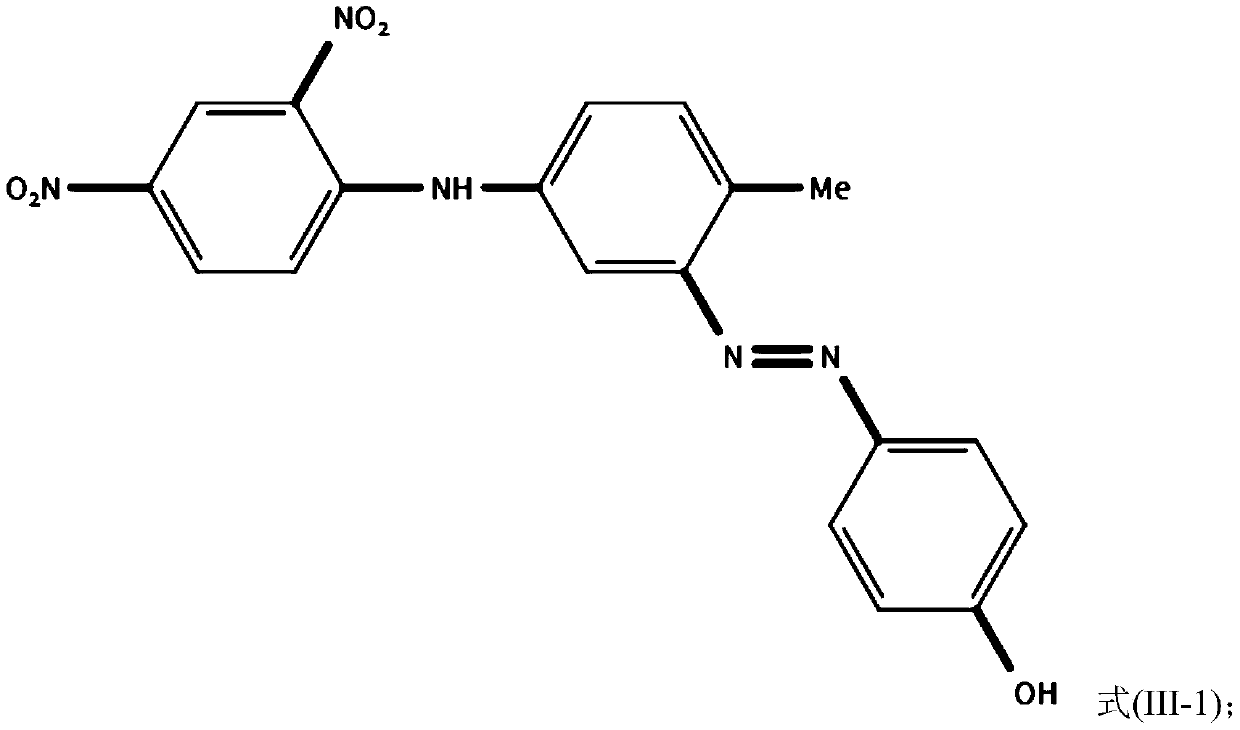 Preparation method of alkali-resistant yellow disperse dye