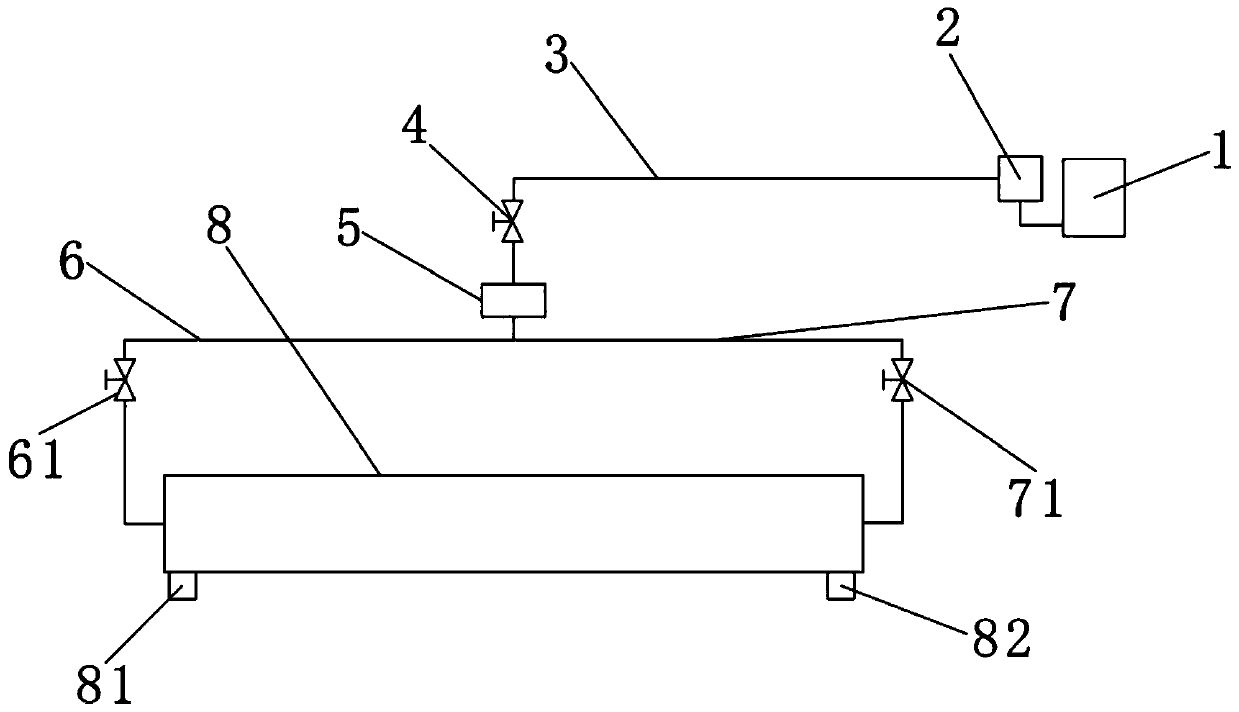 Full-automatic running-in detection system and method for rail transit cylinder