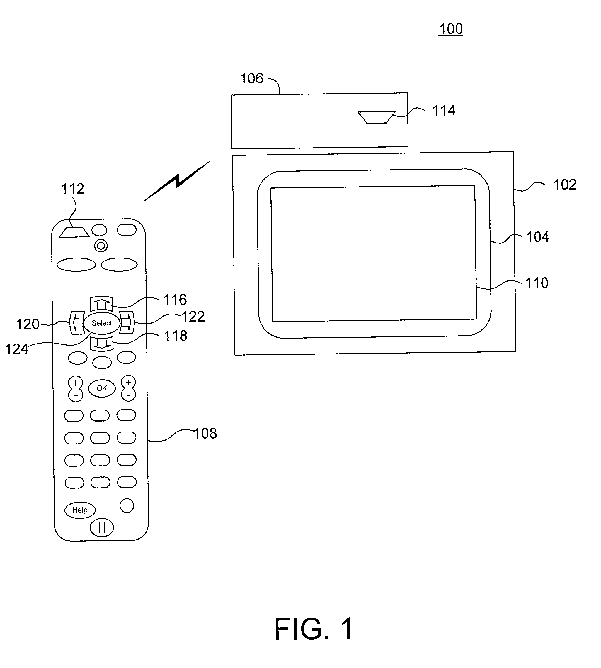 System and method for focused navigation within a user interface