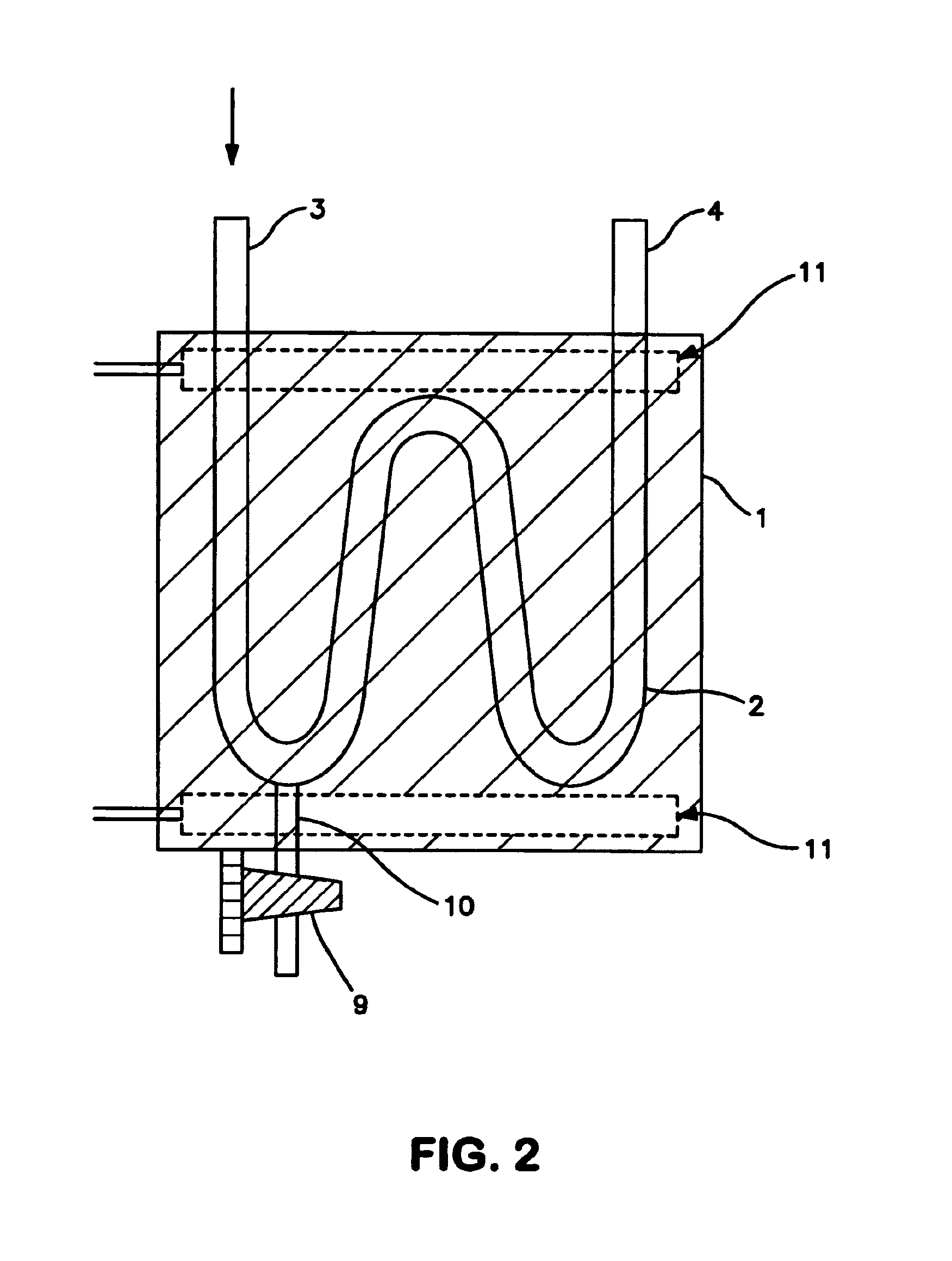 Thermoelectrically cooled water trap