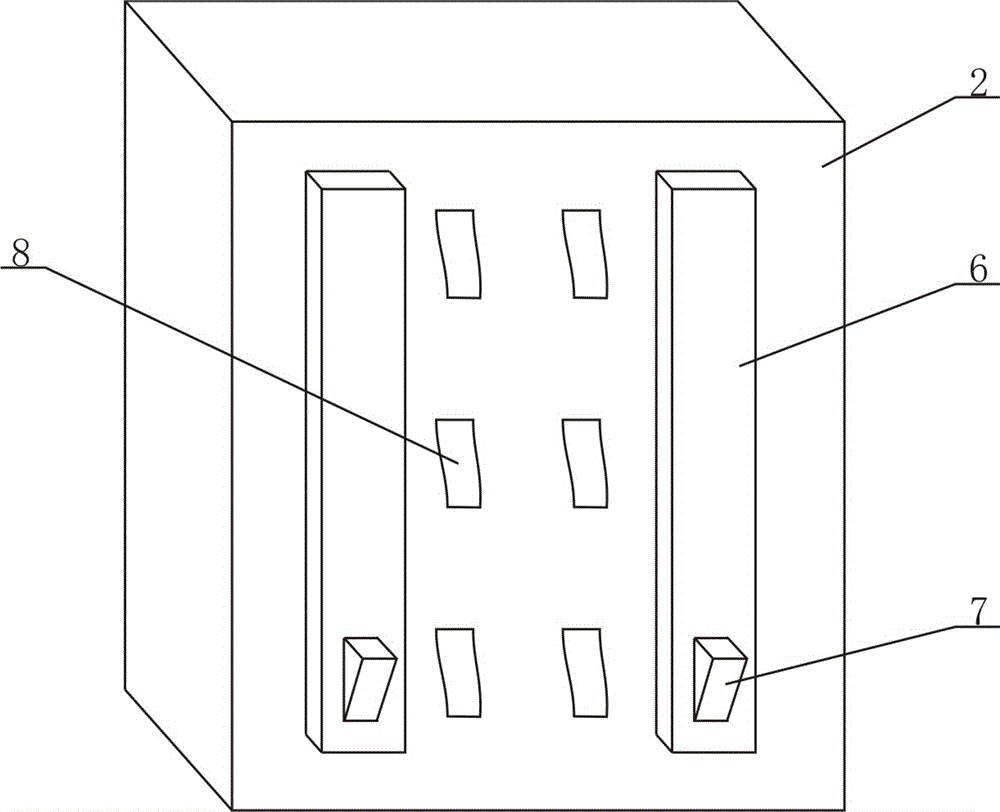 Pull type intelligent community power quality monitoring accommodating device