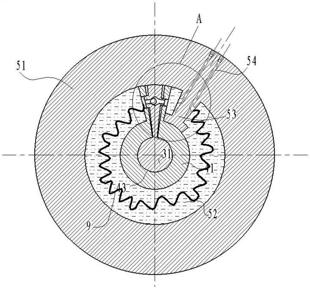 Deburring machine tool for numerical control vertical multi-axis linkage die casting machining