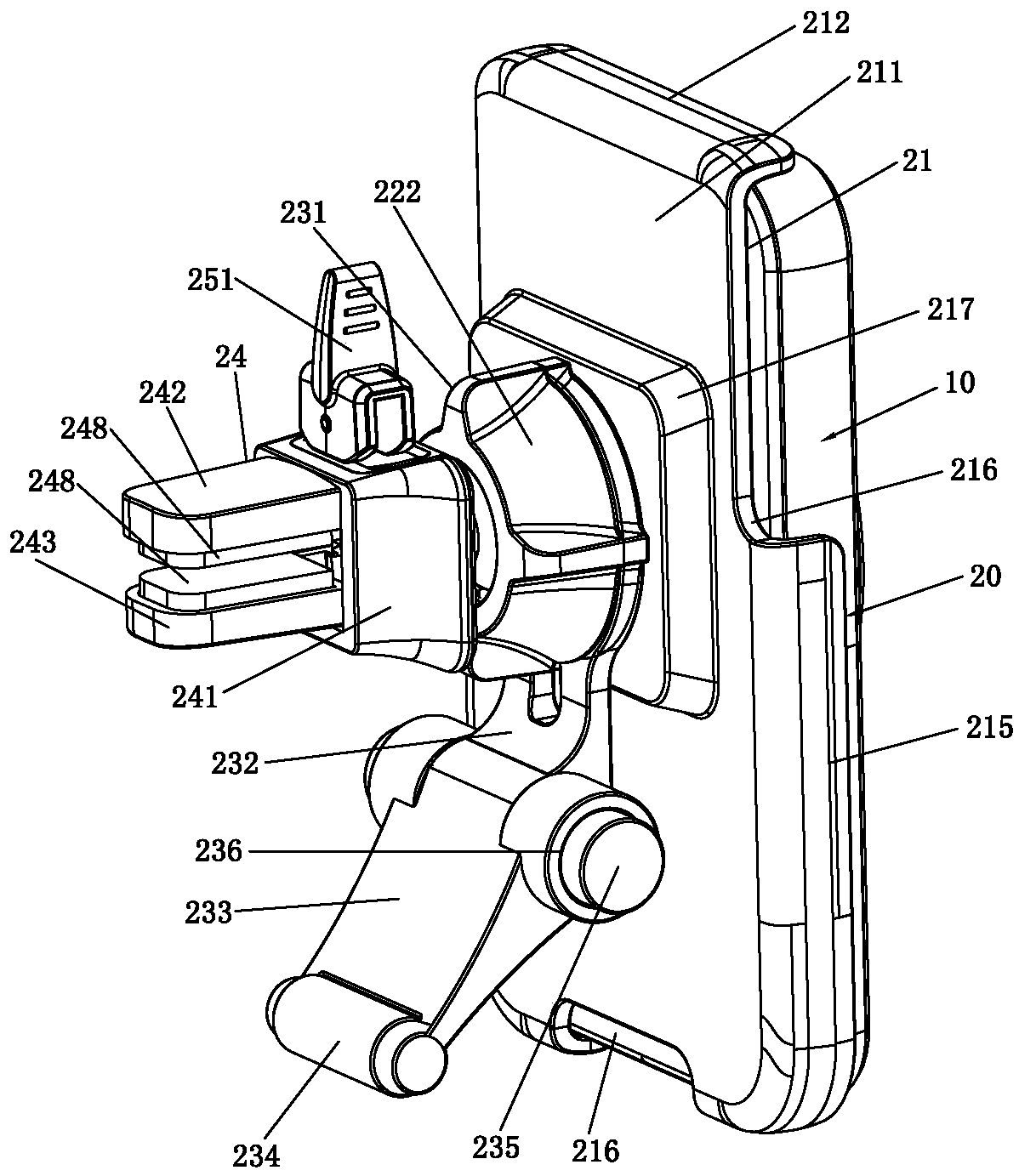 Vehicle wireless charging module configured to disassemble, assemble and locate