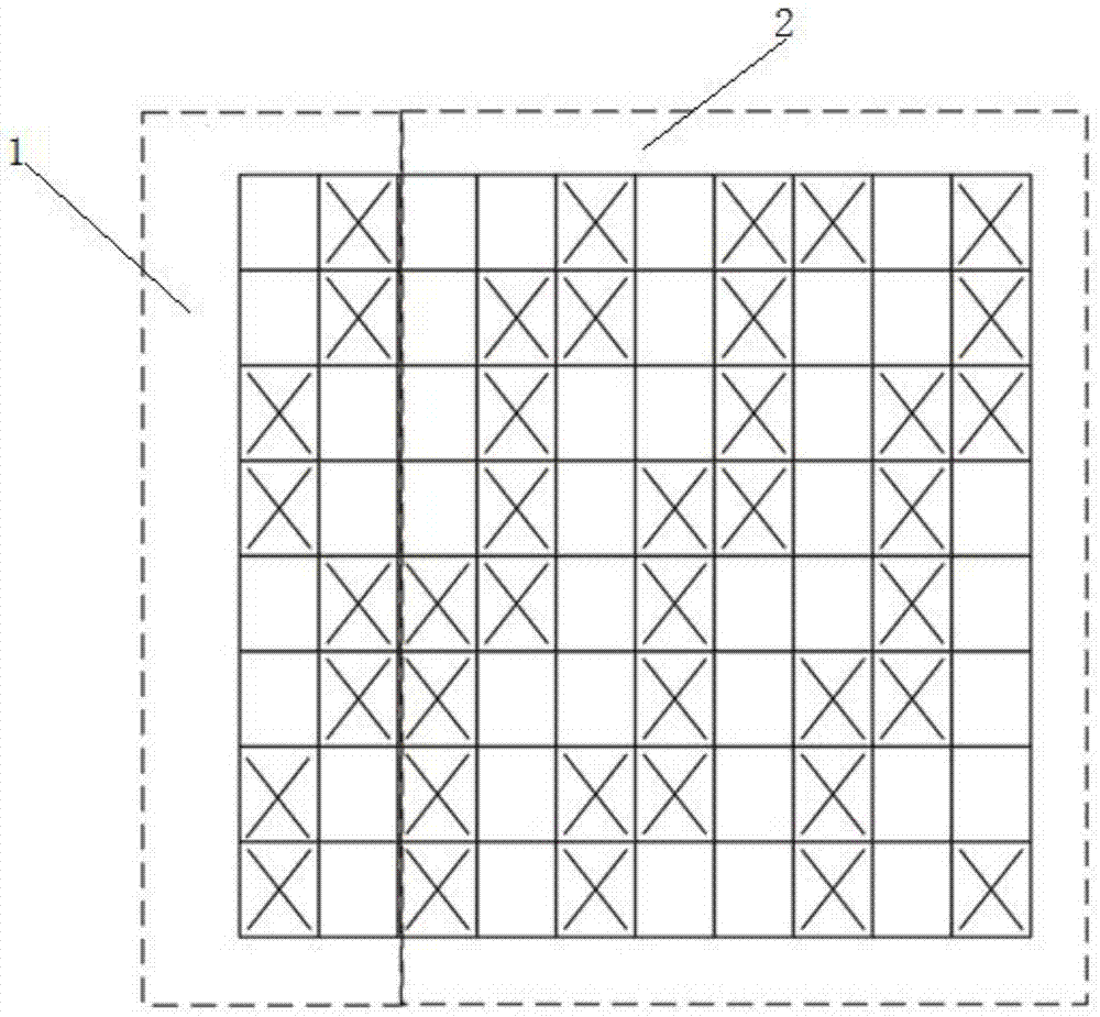 A light and thin crepe crepe fabric with anti-slip and its weaving method