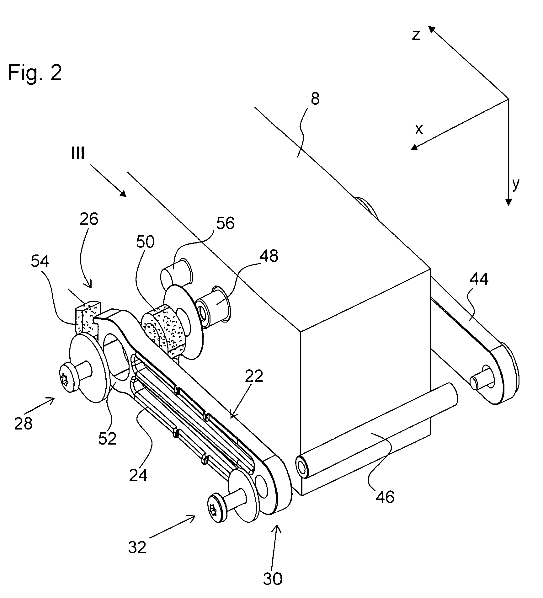 Hand-held power tool with a decoupling device