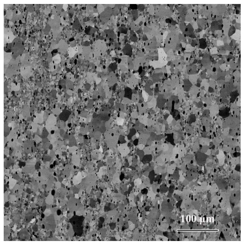 Tungsten (molybdenum) alloy with double-size grains, preparation method of tungsten (molybdenum) alloy and stirring tool for friction stir welding