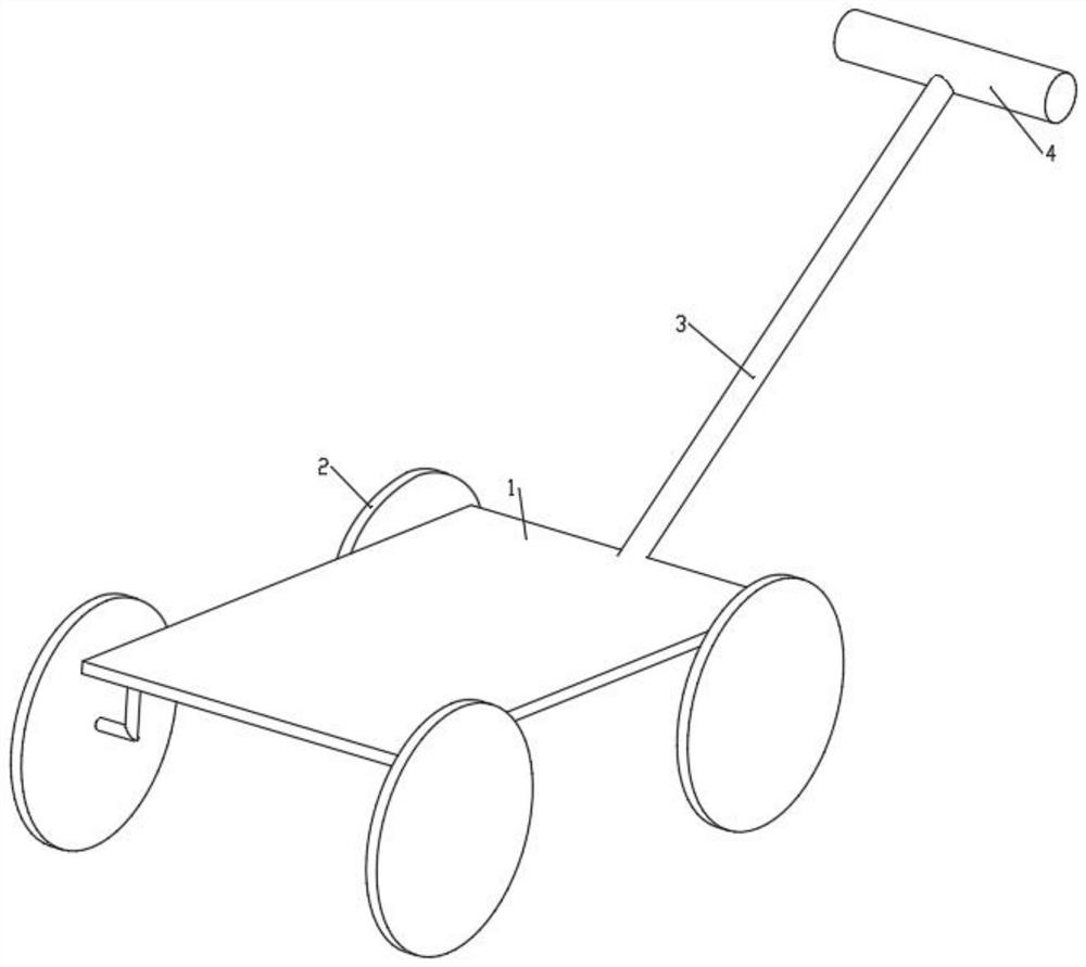 Cart body stabilizing device