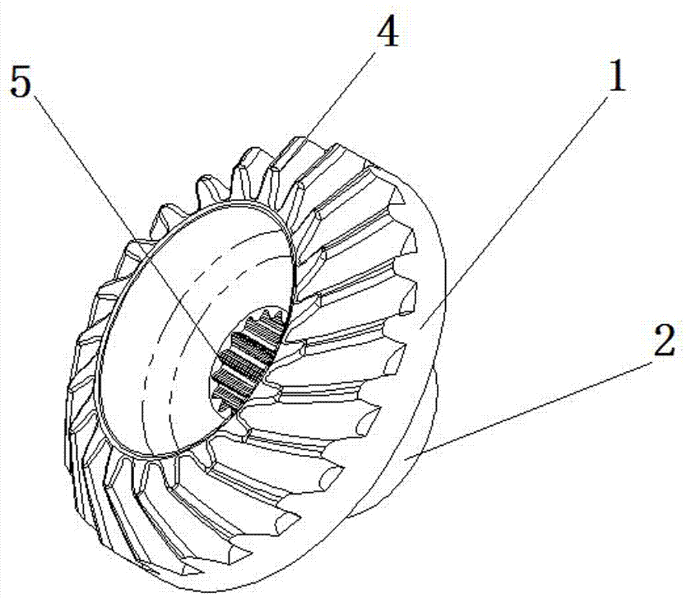 Shaft transmission supporting gear