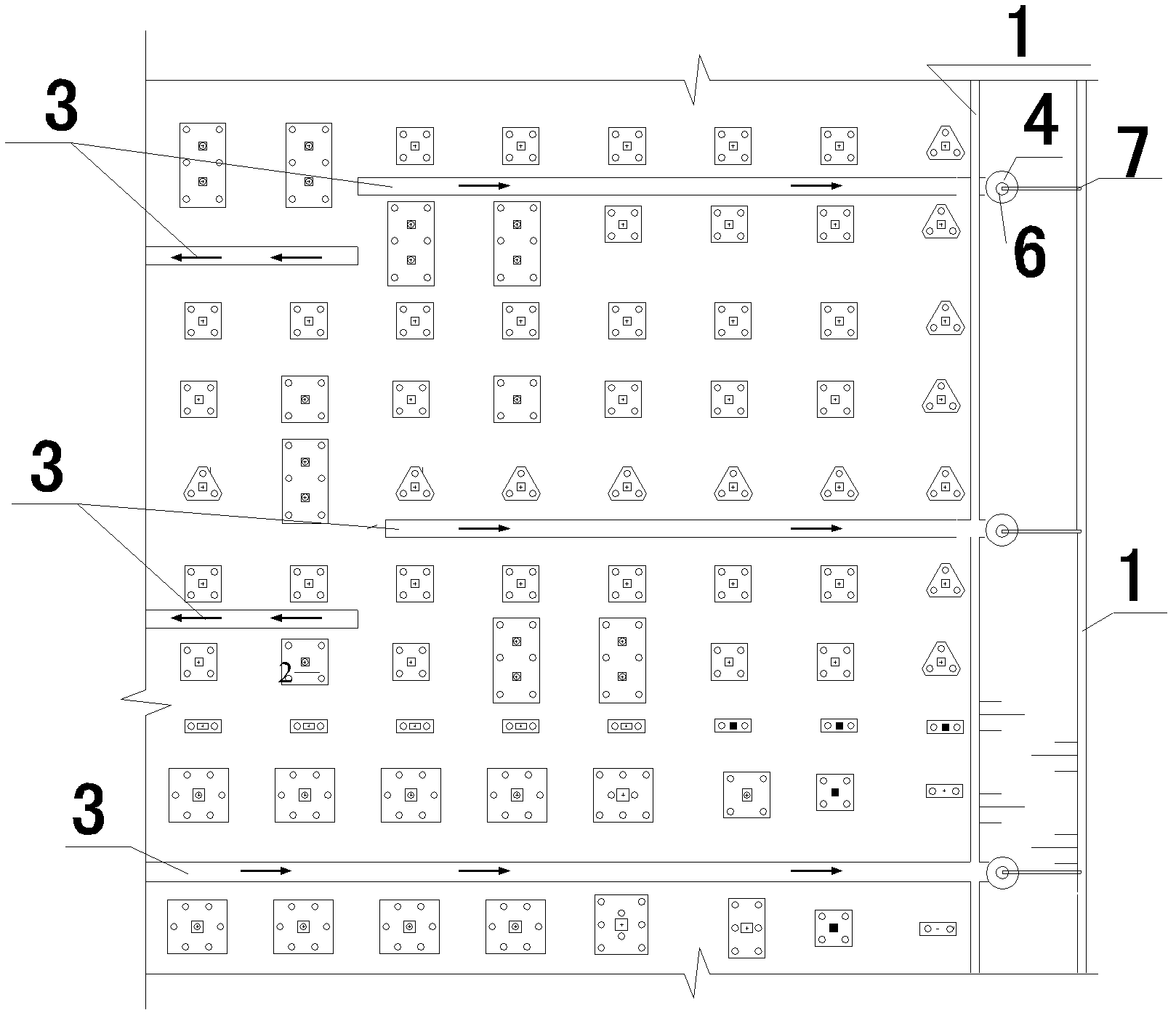 Waterproof construction method and system for bottom plate of high-water-level basement