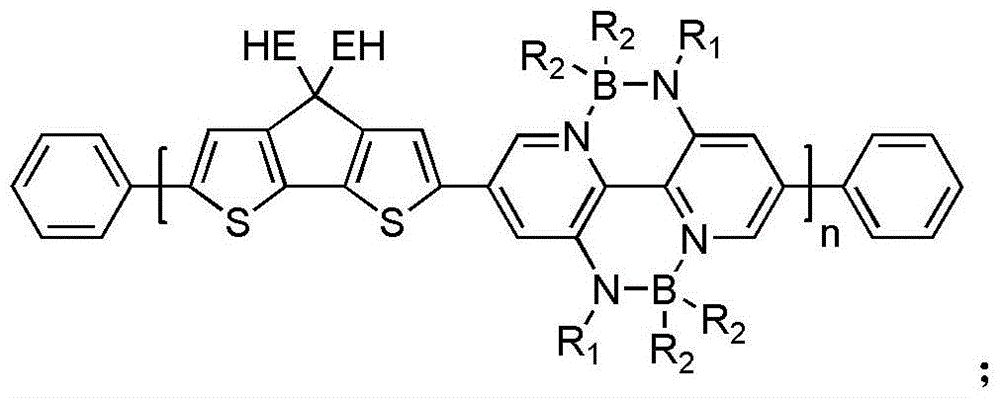 Double boron nitrogen bridged bipyridine and organic/polymer materials prepared therefrom