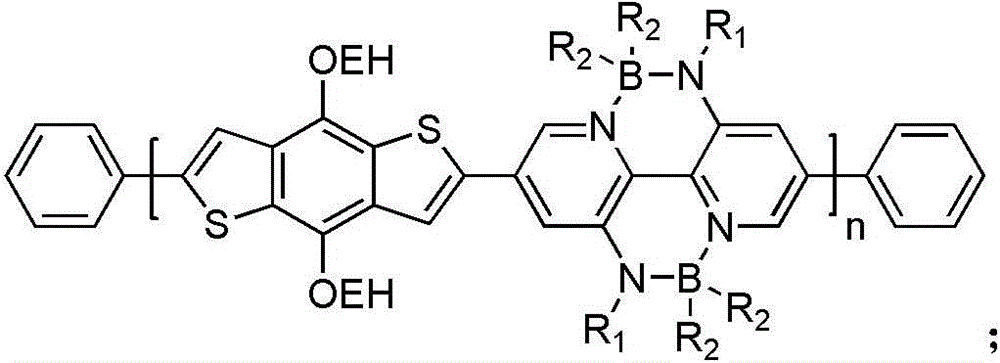 Double boron nitrogen bridged bipyridine and organic/polymer materials prepared therefrom