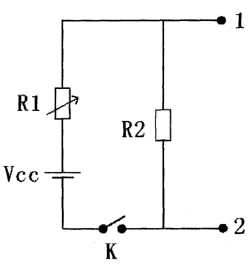 Method and device for detecting contact resistance of probe