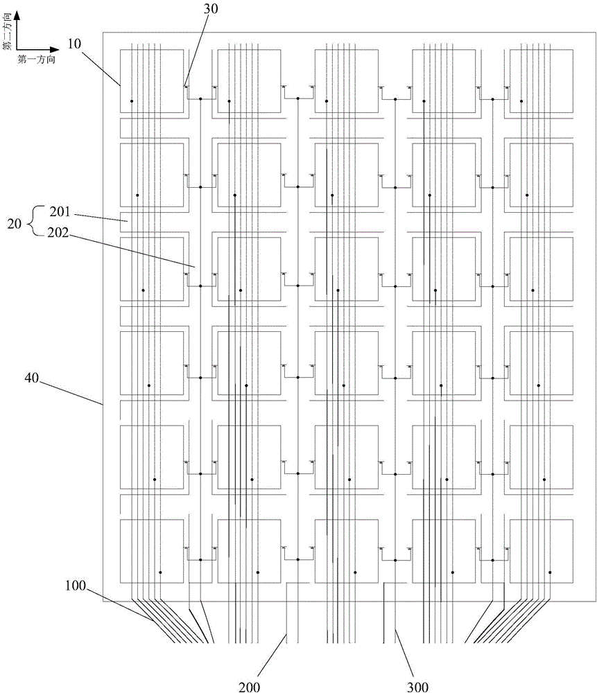 Touch control structure, touch control panel, VT testing method, display device and control method