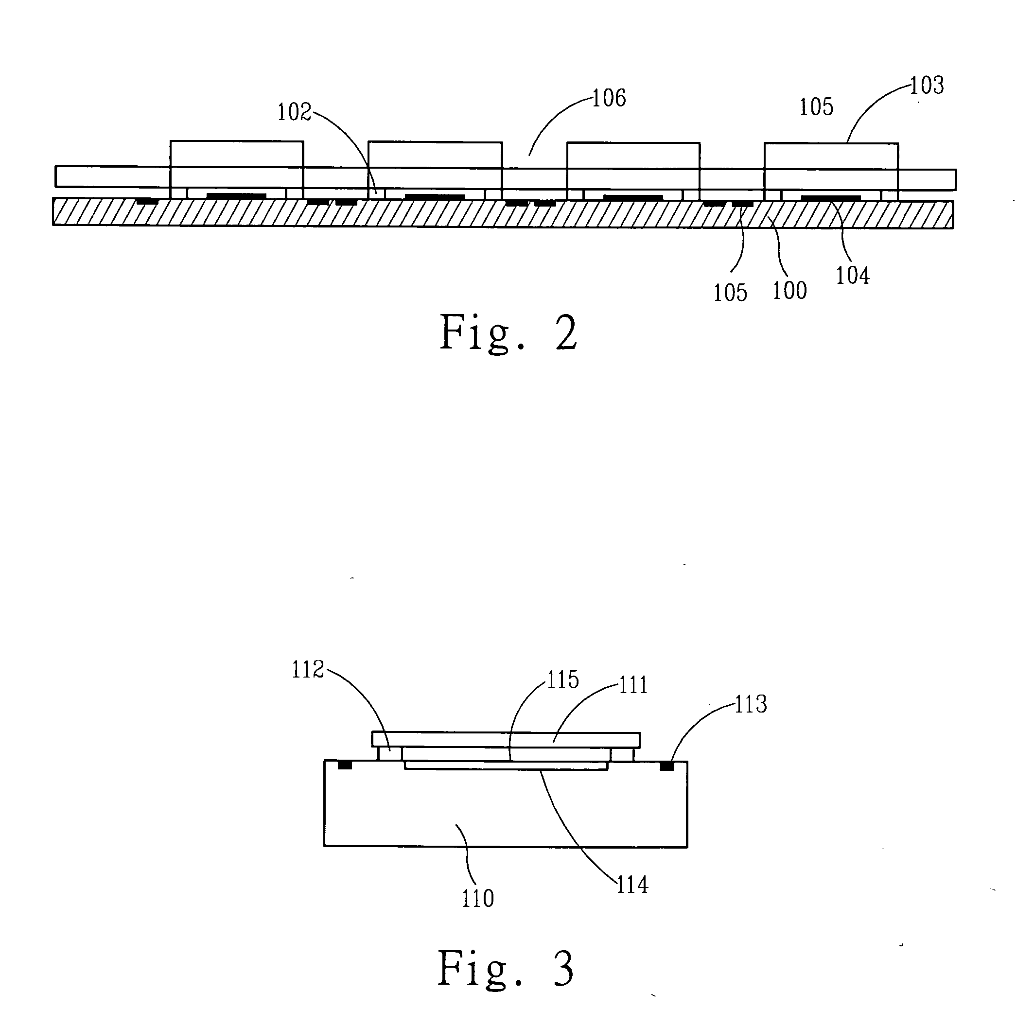 FBGA and COB package structure for image sensor