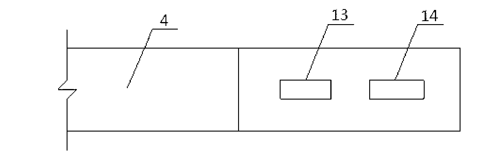 Buffer structure of single-track tunnel portal of high-speed rail