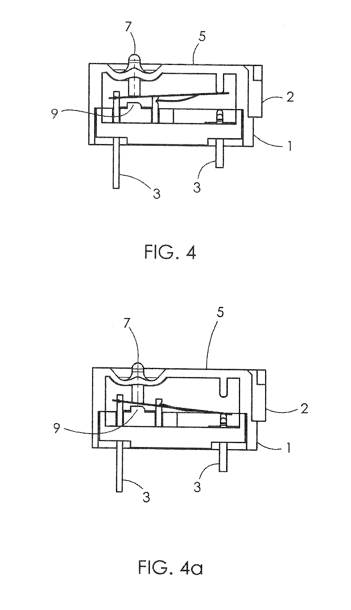 Water-tight micro-switch