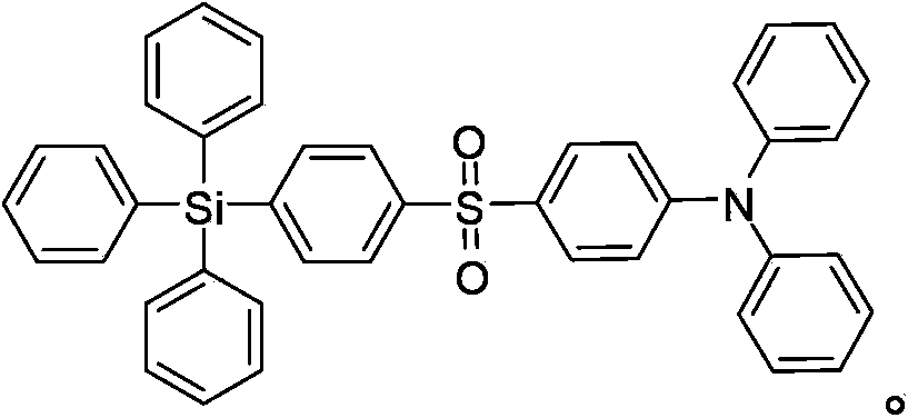 Bipolar red phosphorescent compound, and preparation method and application thereof