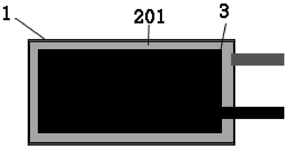 A kind of all-solid-state electric core and its preparation method and solid-state battery