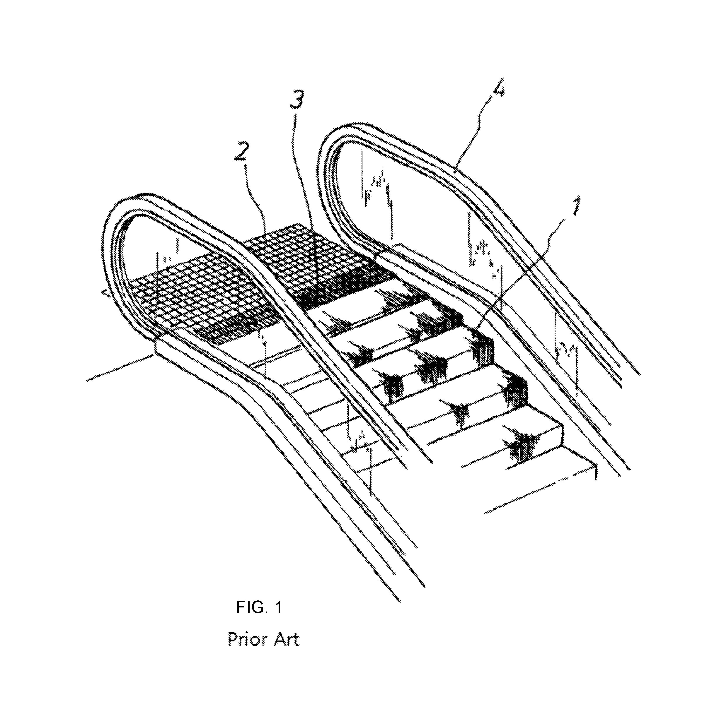 Safety comb plate of escalator