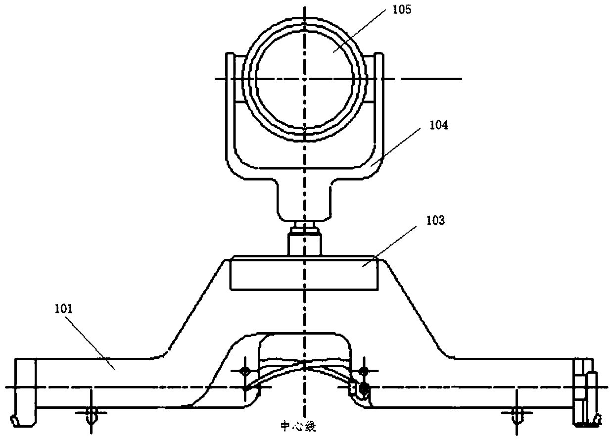 Double-block type ballastless track retesting method and system