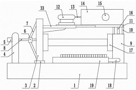 A high air intake pipe air tightness detection device