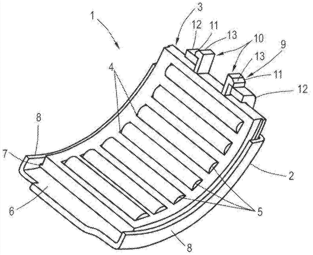 Half shell bearing